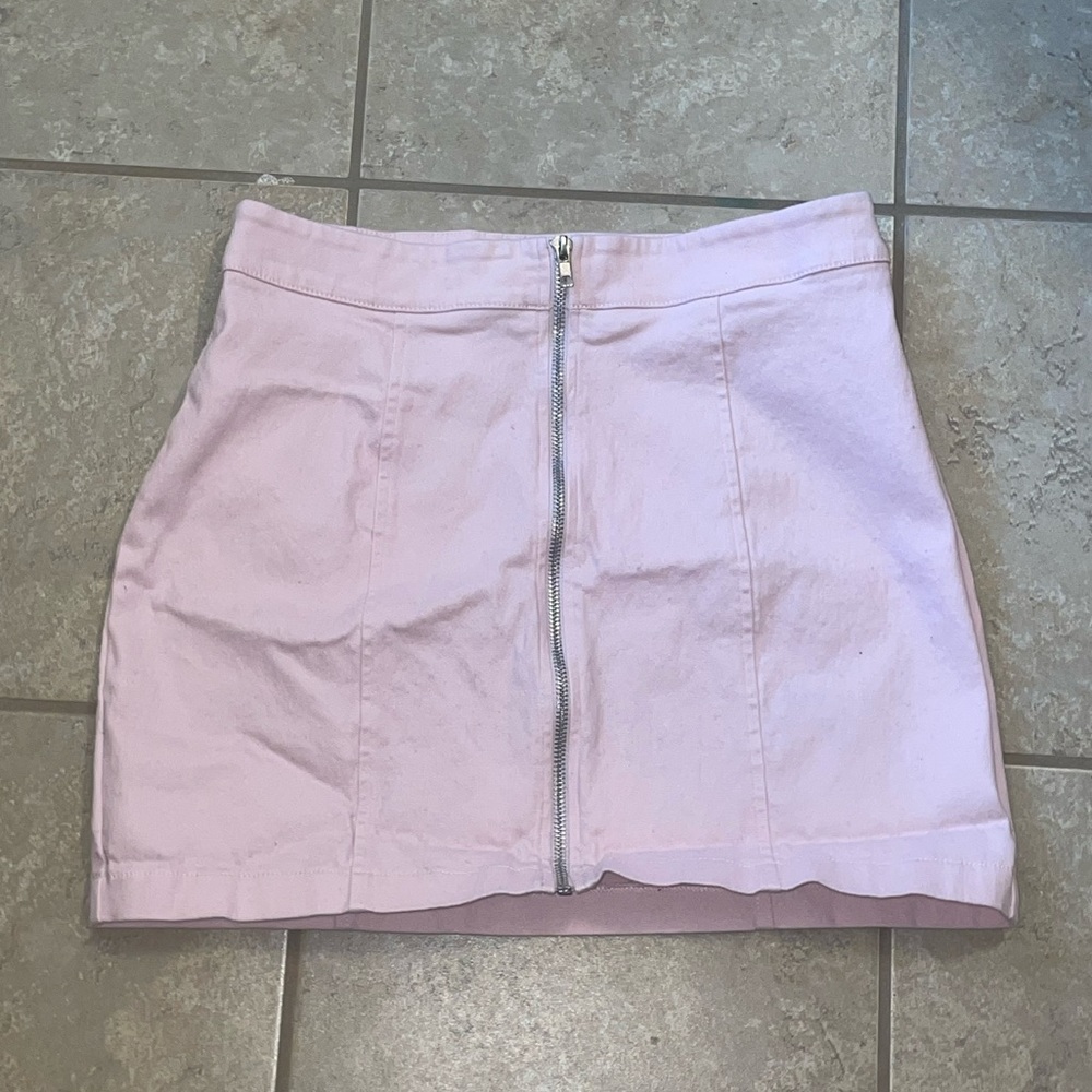pink forever 21 skirt